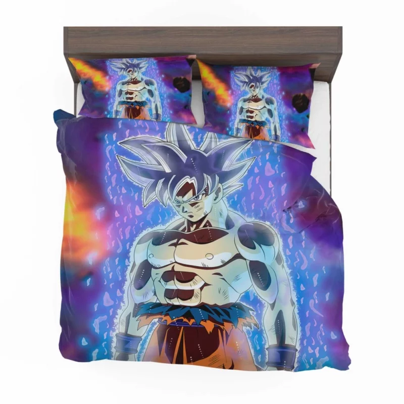 Goku Ultimate UI Flawless Dominance Anime Bedding Set 1