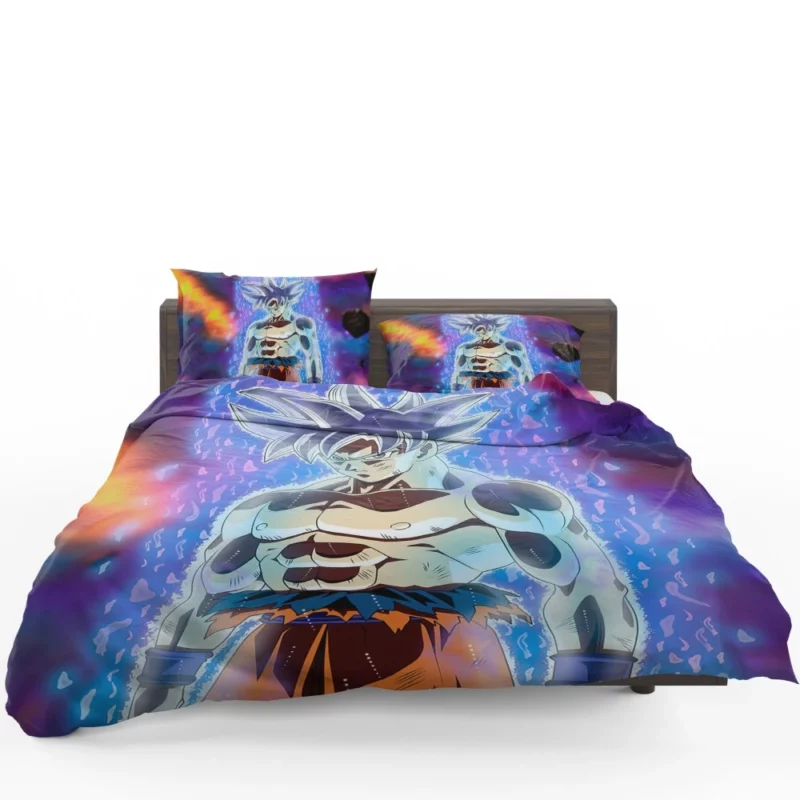 Goku Ultimate UI Flawless Dominance Anime Bedding Set