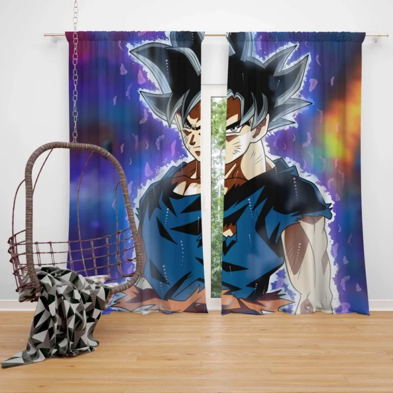 Goku Ultra Instinct Complete Mastery Anime Curtain