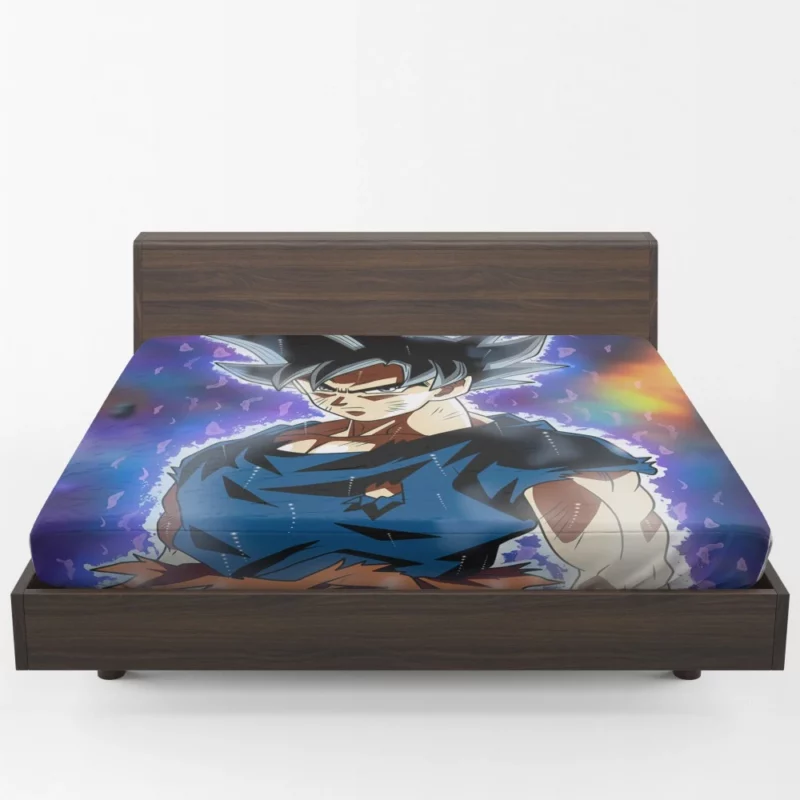 Goku Ultra Instinct Complete Mastery Anime Fitted Sheet 1