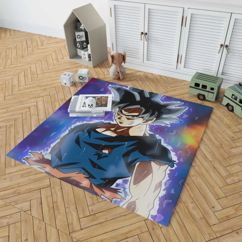 Goku Ultra Instinct Complete Mastery Anime Rug 1