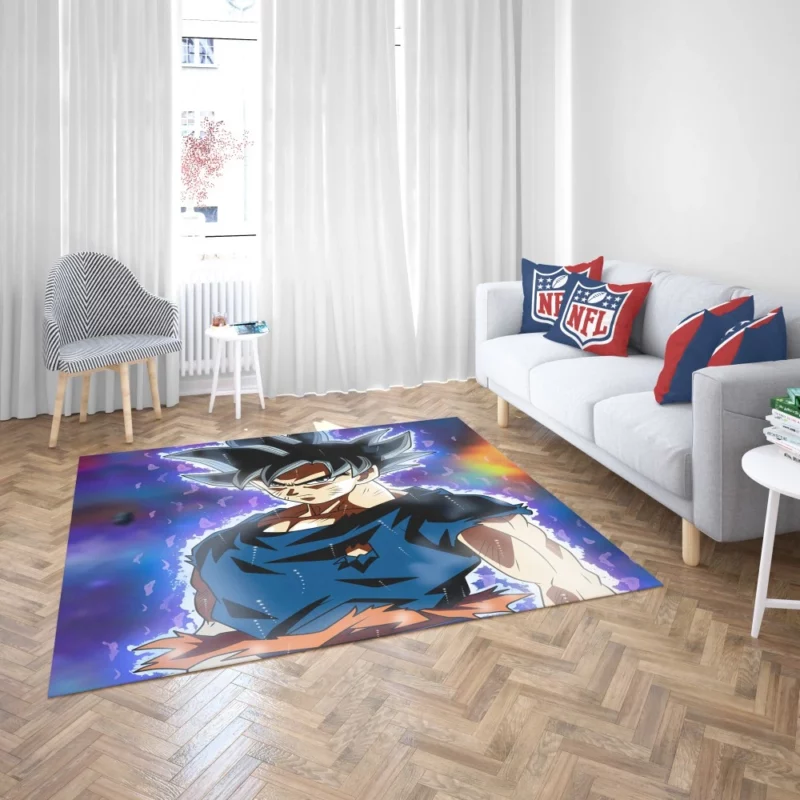 Goku Ultra Instinct Complete Mastery Anime Rug 2