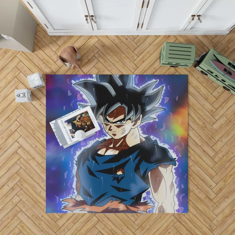 Goku Ultra Instinct Complete Mastery Anime Rug