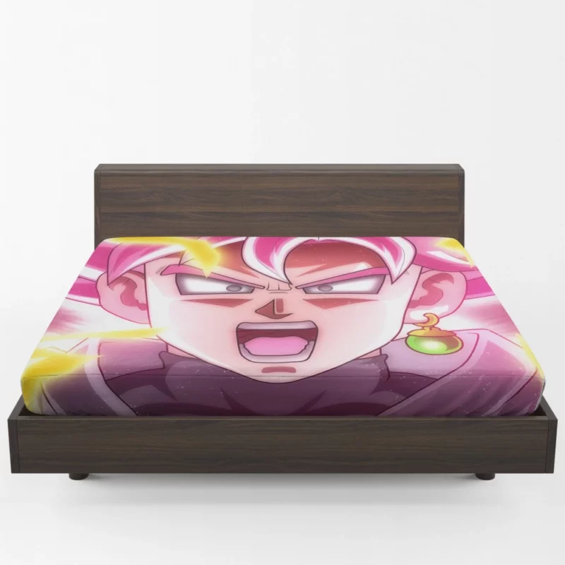 Goku Unstoppable Power Anime Fitted Sheet 1