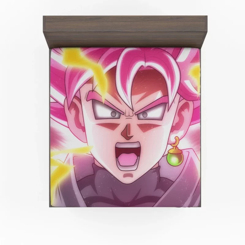 Goku Unstoppable Power Anime Fitted Sheet