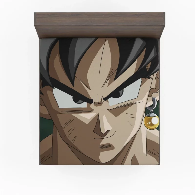 Goku Unyielding Spirit Prevails Anime Fitted Sheet