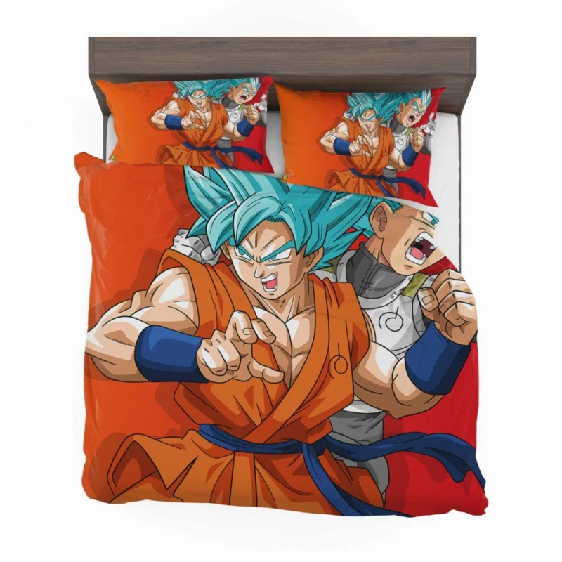 Goku & Vegeta Bond Eternal Allies Anime Bedding Set 1