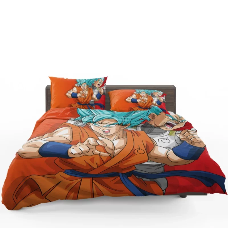 Goku & Vegeta Bond Eternal Allies Anime Bedding Set