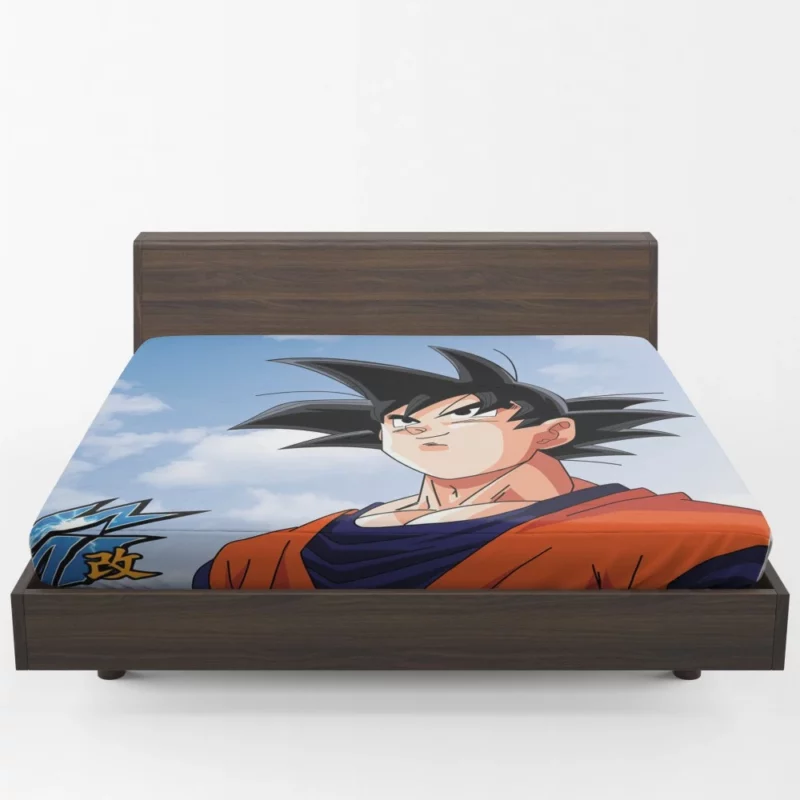 Goku Z Saga Legacy Continues Anime Fitted Sheet 1