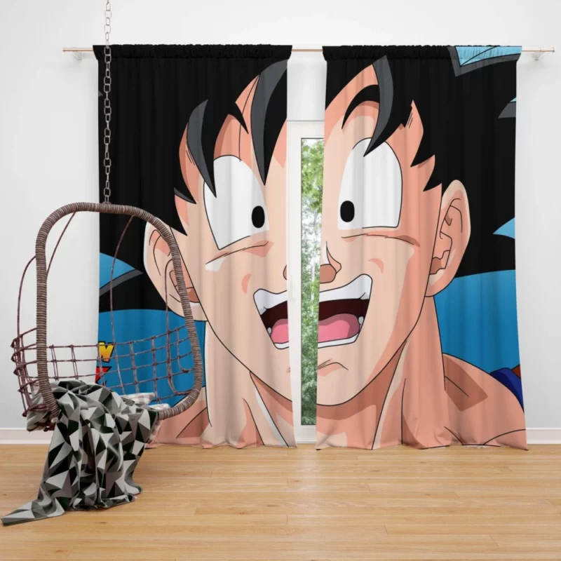 Goku Z Saga Legendary Adventures Anime Curtain