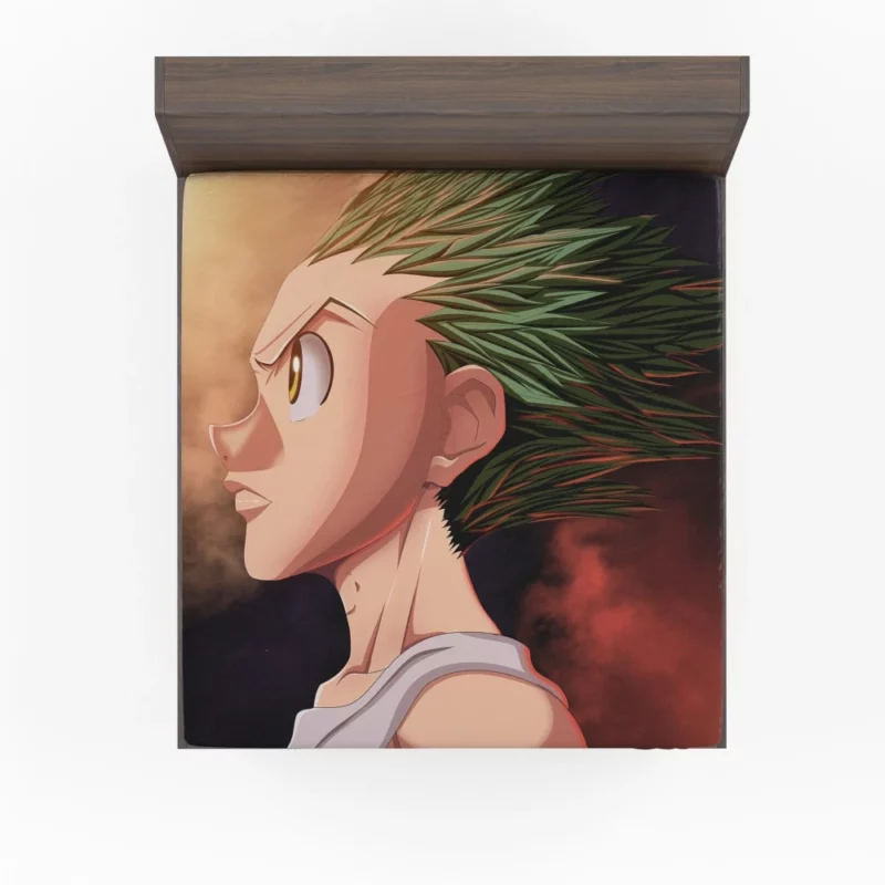 Gon Freecss Hunter Journey Anime Fitted Sheet