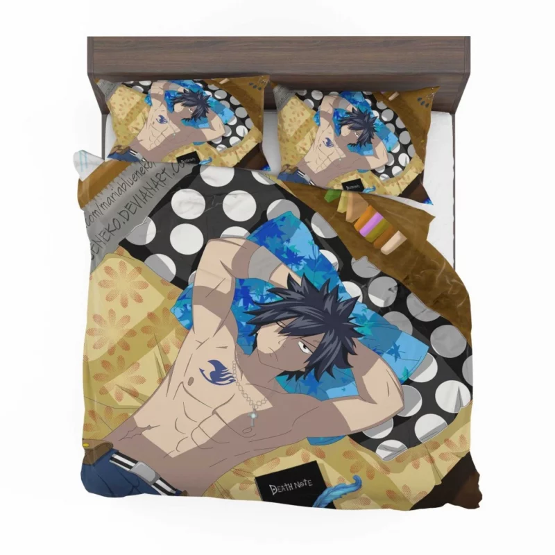 Gray Fullbuster Chill Saga Anime Bedding Set 1