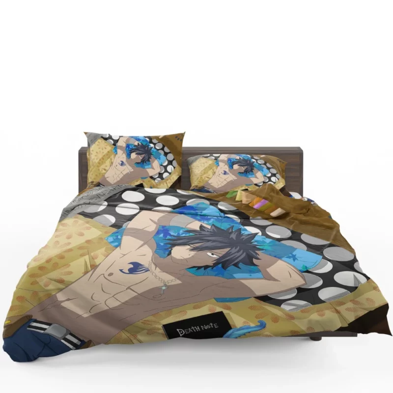 Gray Fullbuster Chill Saga Anime Bedding Set