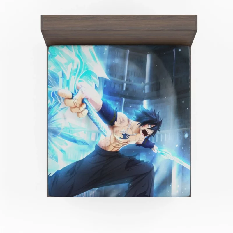 Gray Fullbuster Ice Bringer Anime Fitted Sheet