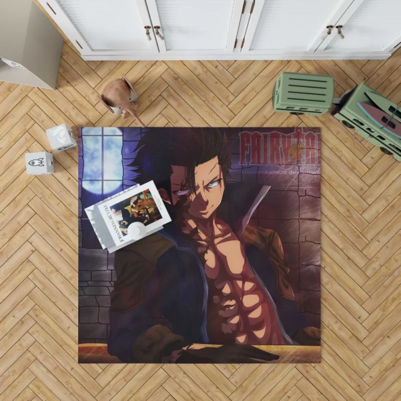 Gray Fullbuster Ice Wizard Anime Rug