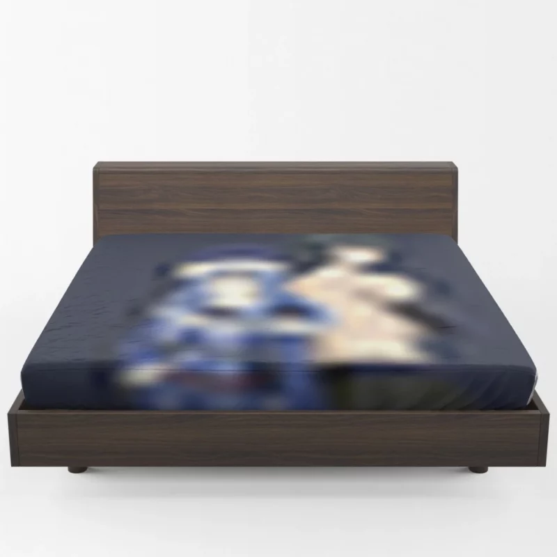 Gray and Juvia Watery Bonds Anime Fitted Sheet 1