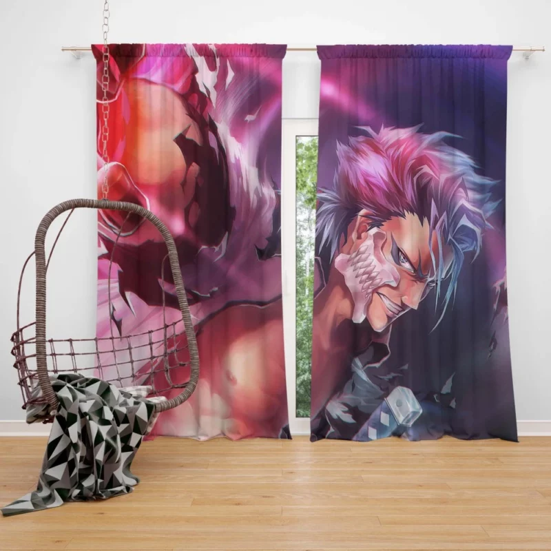 Grimmjow Bleach Reckless Espada Anime Curtain