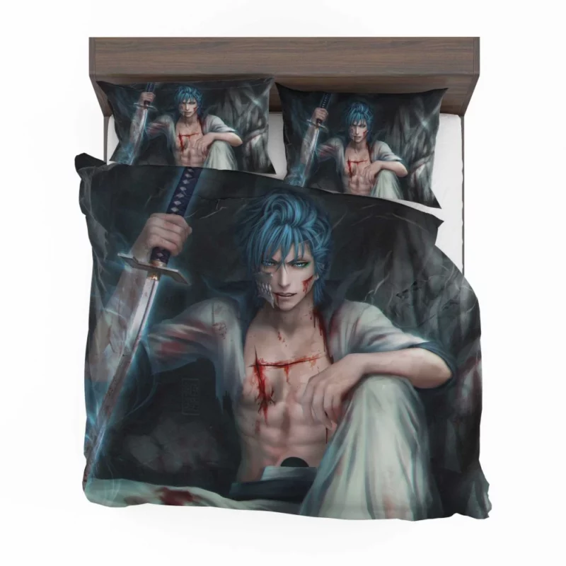 Grimmjow Bleach Savage Panther Anime Bedding Set 1