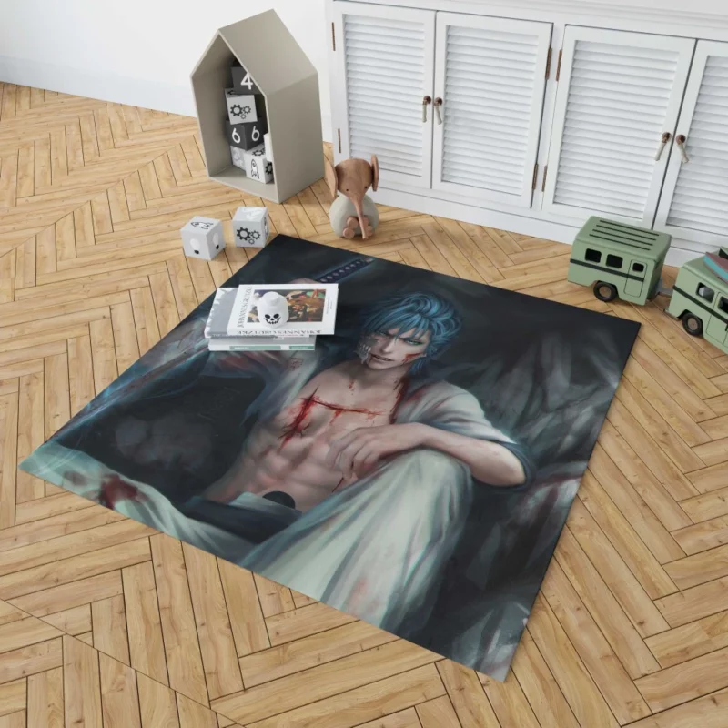 Grimmjow Bleach Savage Panther Anime Rug 1