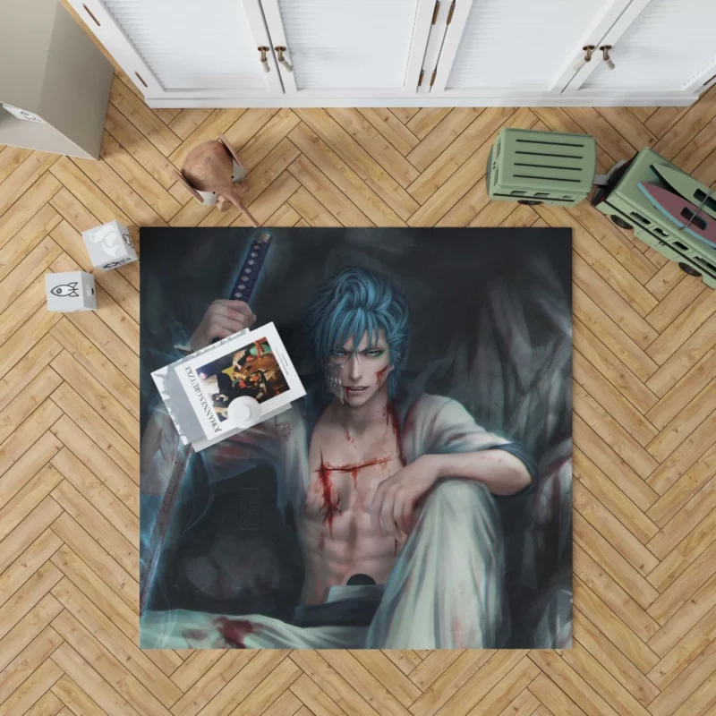 Grimmjow Bleach Savage Panther Anime Rug