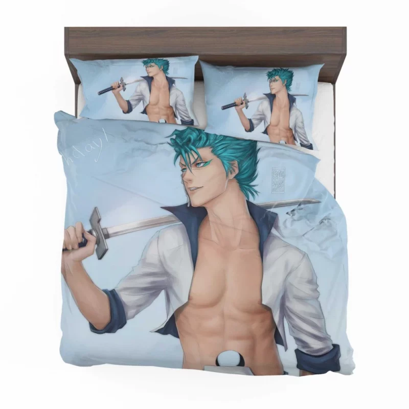 Grimmjow Jaegerjaquez Bleach Ferocious Rival Anime Bedding Set 1