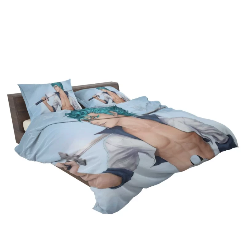 Grimmjow Jaegerjaquez Bleach Ferocious Rival Anime Bedding Set 2