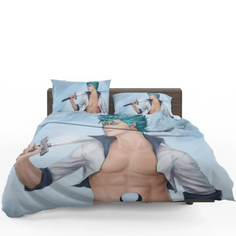 Grimmjow Jaegerjaquez Bleach Ferocious Rival Anime Bedding Set