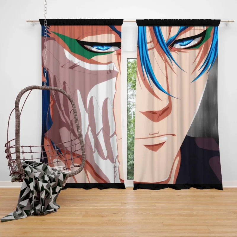 Grimmjow Jaegerjaquez Bleach Fierce Rebel Anime Curtain