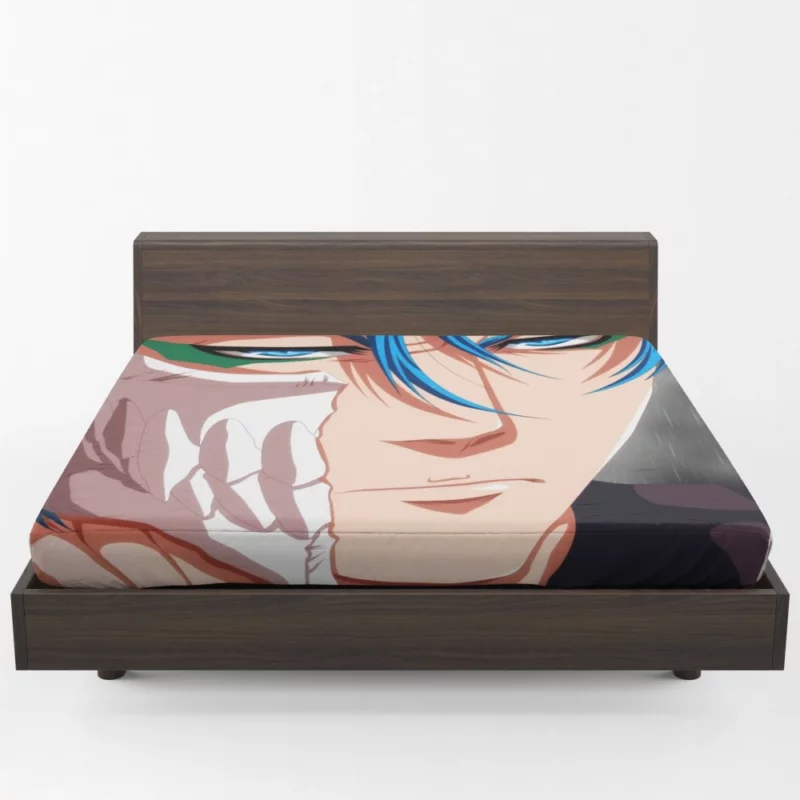 Grimmjow Jaegerjaquez Bleach Fierce Rebel Anime Fitted Sheet 1