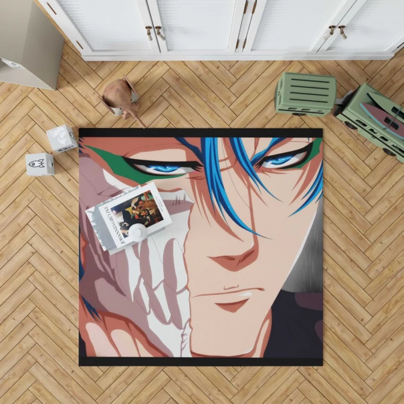 Grimmjow Jaegerjaquez Bleach Fierce Rebel Anime Rug