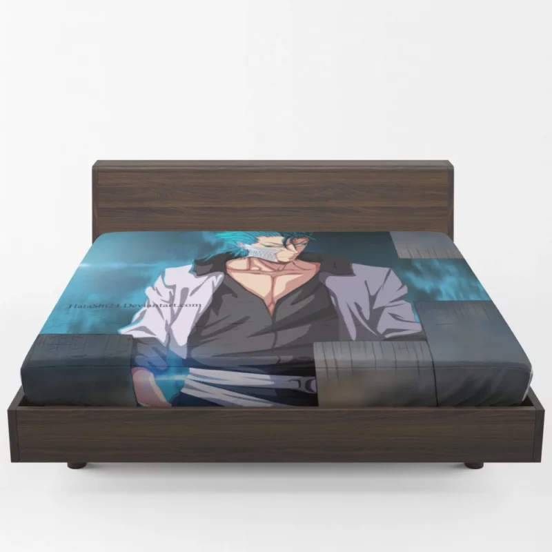 Grimmjow Jaegerjaquez Bleach Roaring Beast Anime Fitted Sheet 1