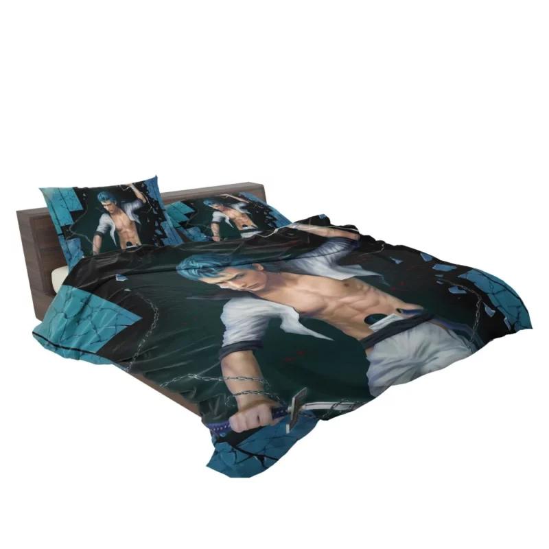 Grimmjow Jaegerjaquez Bleach Untamed Spirit Anime Bedding Set 2