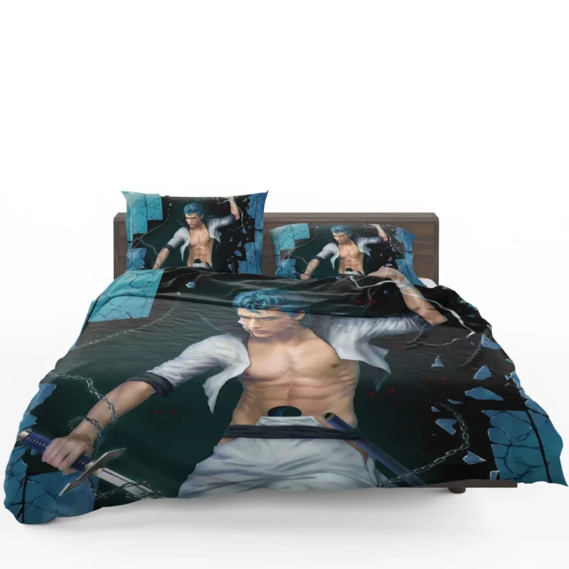 Grimmjow Jaegerjaquez Bleach Untamed Spirit Anime Bedding Set