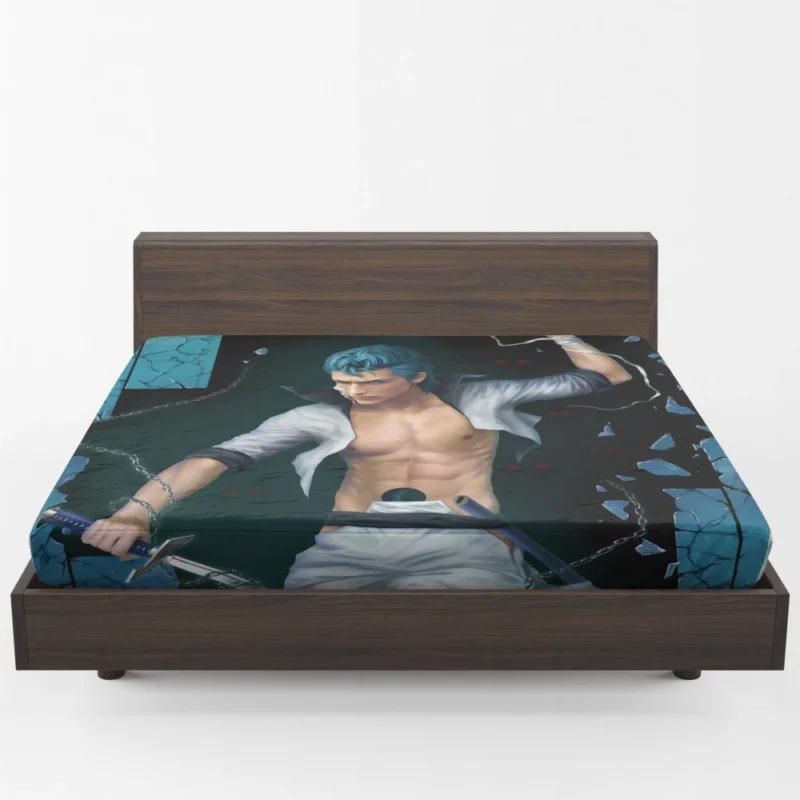 Grimmjow Jaegerjaquez Bleach Untamed Spirit Anime Fitted Sheet 1