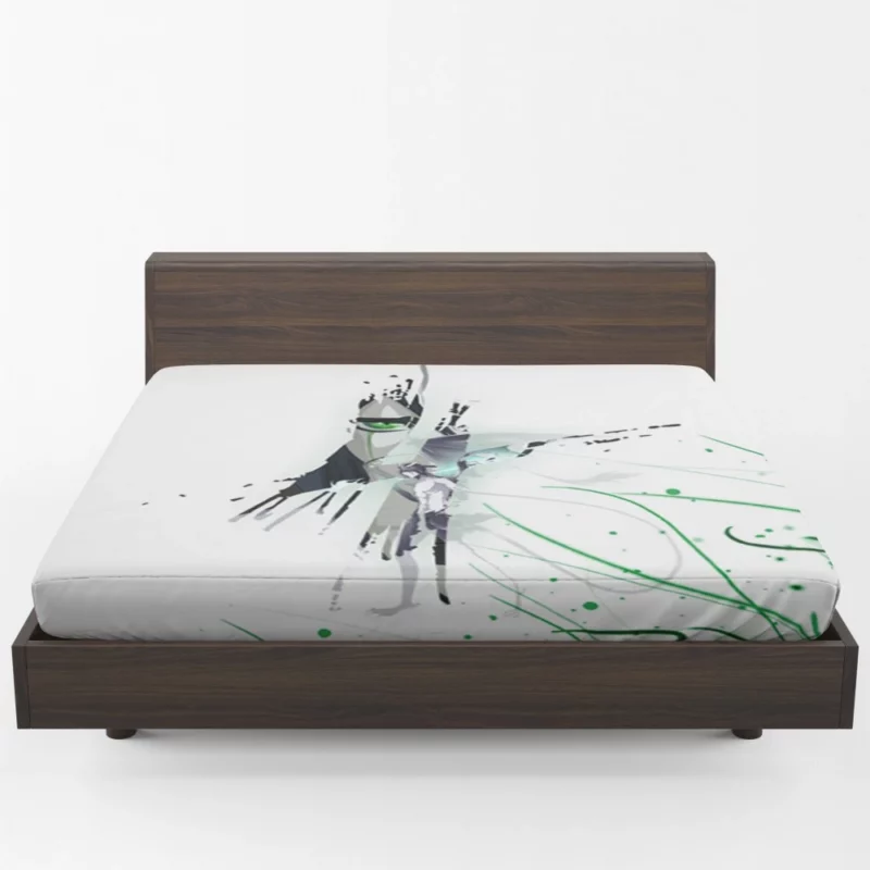 Grimmjow Wild Spirit in Bleach Anime Fitted Sheet 1