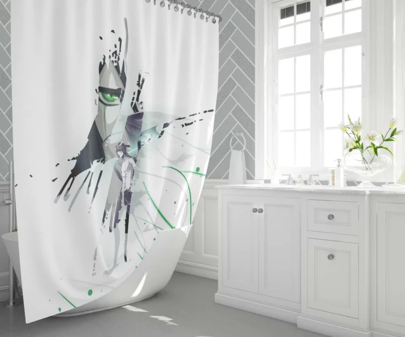 Grimmjow Wild Spirit in Bleach Anime Shower Curtain 1