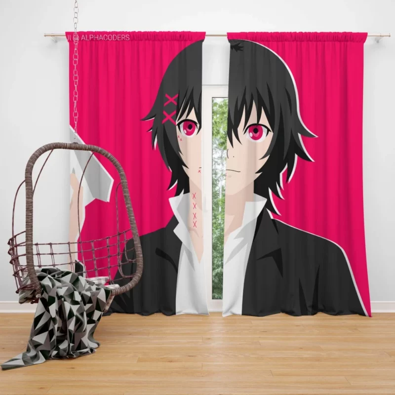 Haise Sasaki Enigmatic Ghoul Anime Curtain