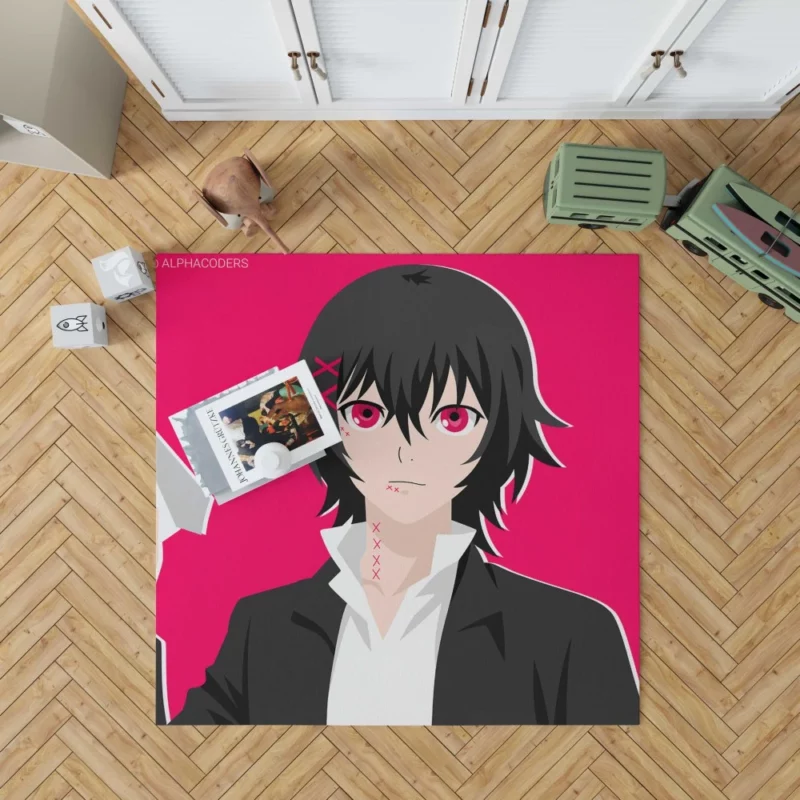 Haise Sasaki Enigmatic Ghoul Anime Rug