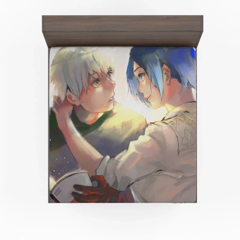 Haise Sasaki Touka Kirishima Ken Kaneki Anime Fitted Sheet