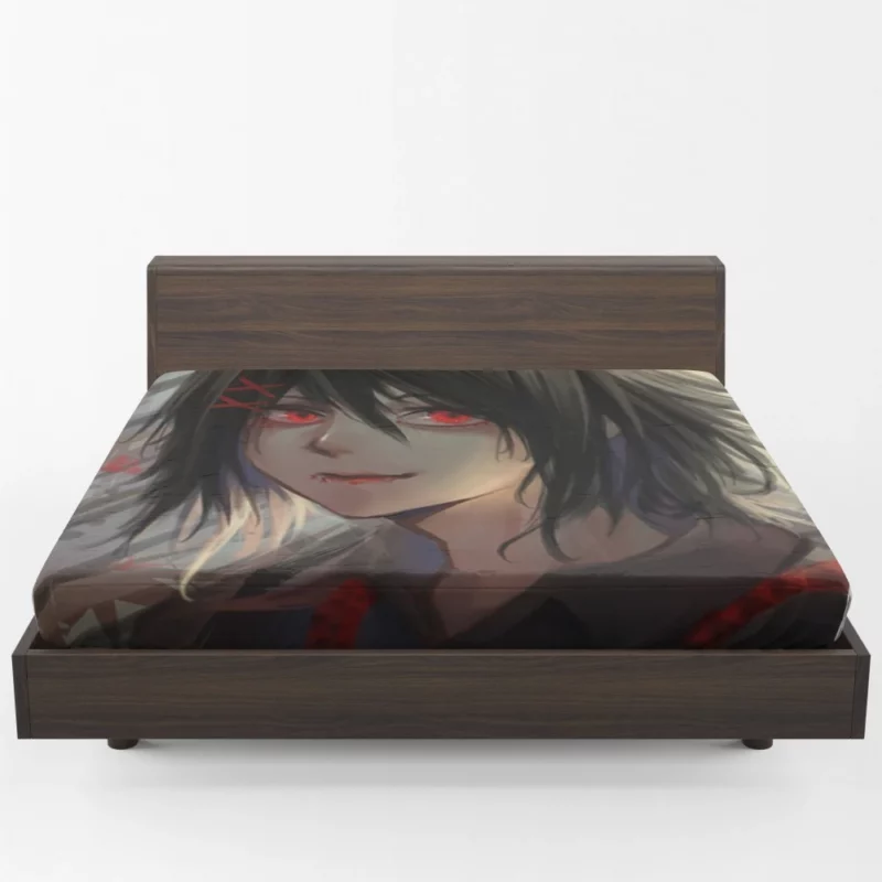 Haise Sasaki and Touka Allies Anime Fitted Sheet 1