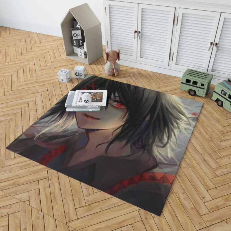 Haise Sasaki and Touka Allies Anime Rug 1