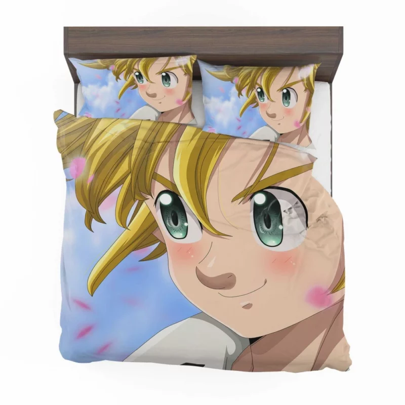 Happy Meliodas Unstoppable Duo Anime Bedding Set 1