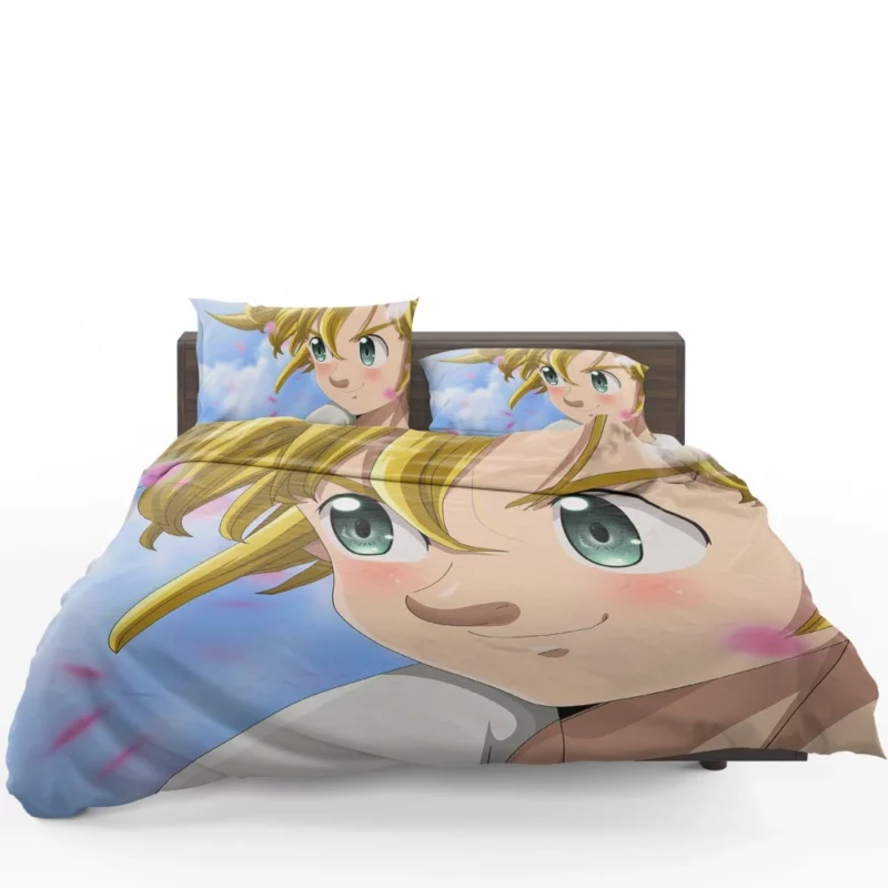 Happy Meliodas Unstoppable Duo Anime Bedding Set