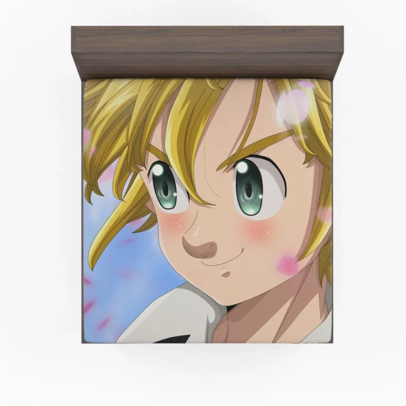 Happy Meliodas Unstoppable Duo Anime Fitted Sheet