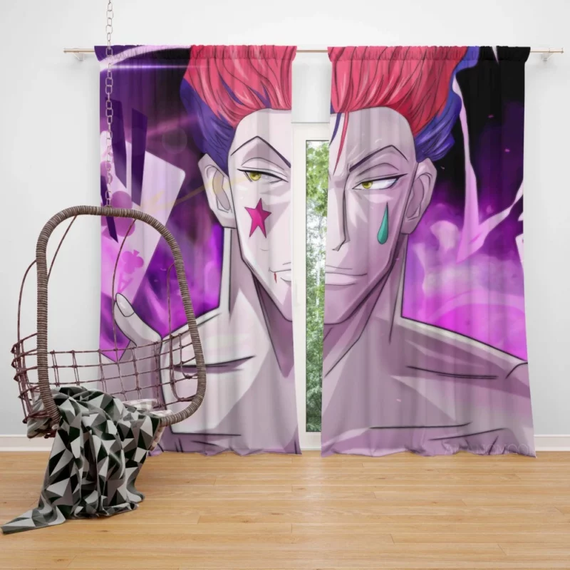 Hisoka Hunter Charming Deception Anime Curtain