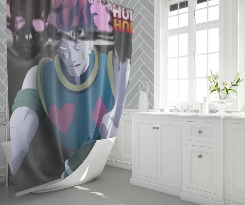 Hisoka Hunter Deadly Obsession Anime Shower Curtain 1