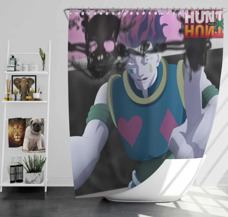 Hisoka Hunter Deadly Obsession Anime Shower Curtain
