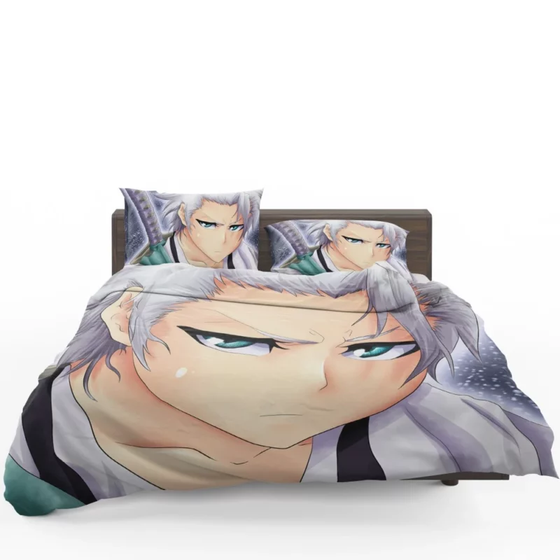 Hitsugaya Toushiro Snowy Captain Anime Bedding Set