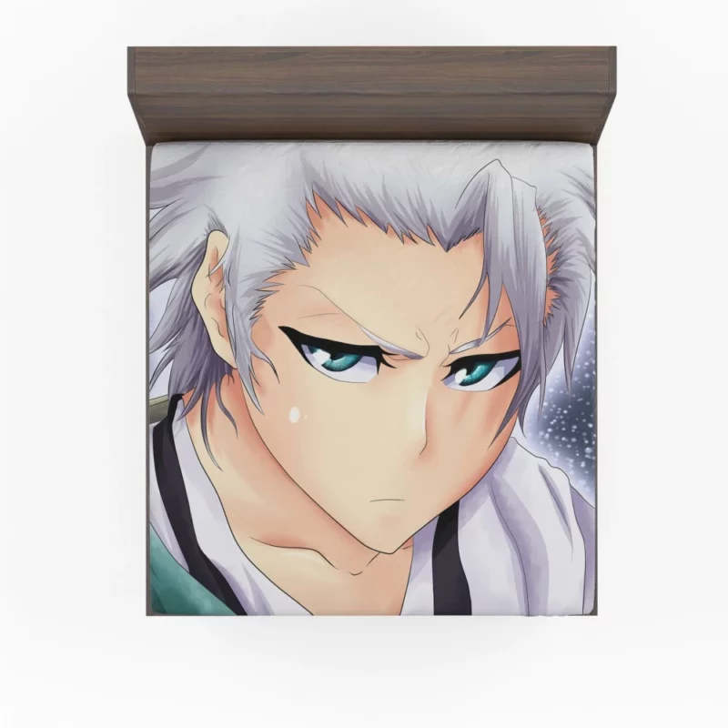 Hitsugaya Toushiro Snowy Captain Anime Fitted Sheet