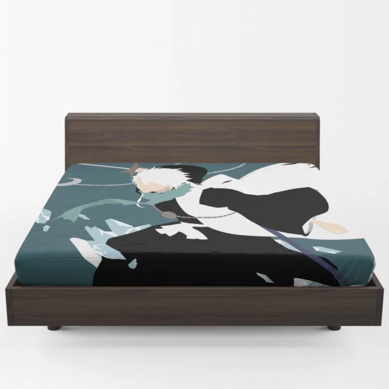 Hitsugaya Toushiro Winter Guardian Anime Fitted Sheet 1